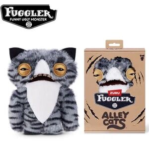 Fuggler Alley Cats 9-Inch Plush Toy (Wide Eyed Cat) by ZURU